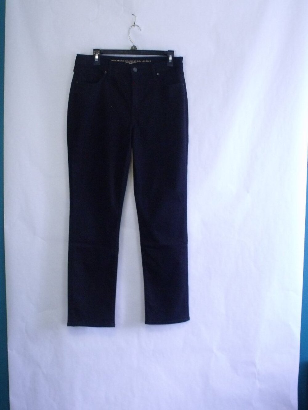 Chico's Black So Slimming Girlfriend Slim Leg Jean